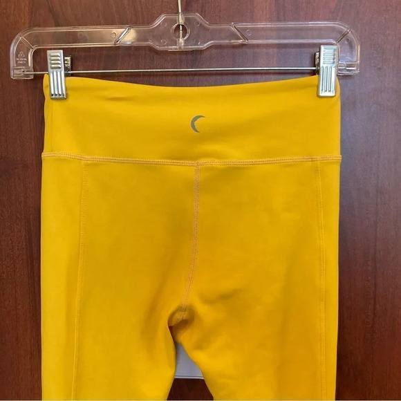 ZYIA Daffodil Mesh Light N Tight Hi-Rise Leggings Size 2 Yellow - Picture 8 of 11